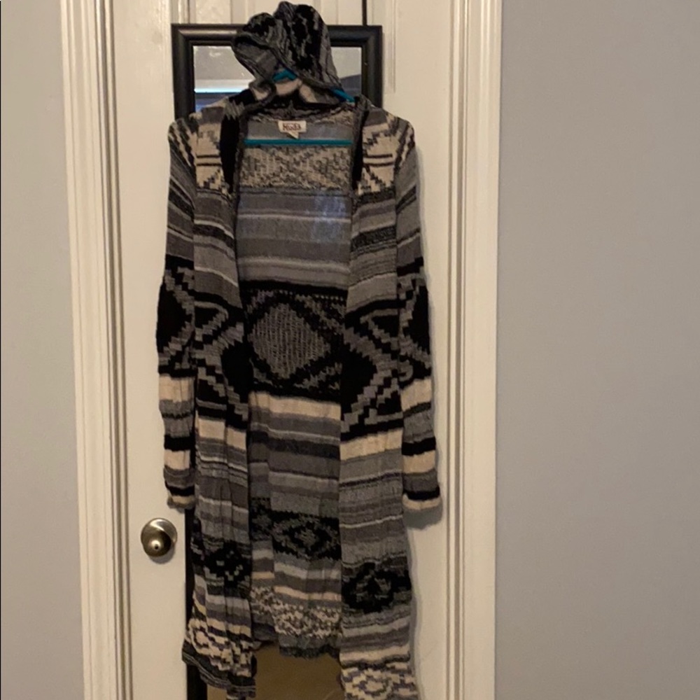 Long cardigan size small